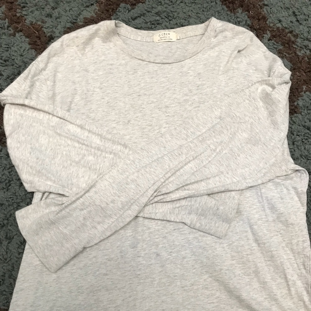 J. crew long sleeve soft tee #sale !